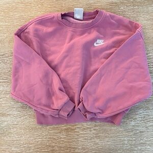Nike Kids Pink Sweater Sz M